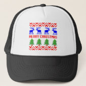 Casquette Merry Christmas Ugly Sweater (Devant)