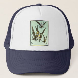Casquette Merveilleux Magicien d'Oz, Singes Volants avec Dor