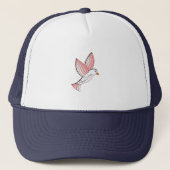 Casquette Merveilleux Peace and Love Dove (Devant)