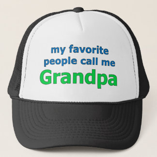 Casquette mes personnes préférées m'appellent grand-papa