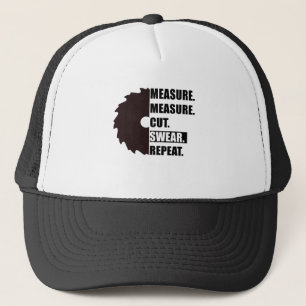 Casquette Mesure Coupe Serment Répète Menuisier Charpentier