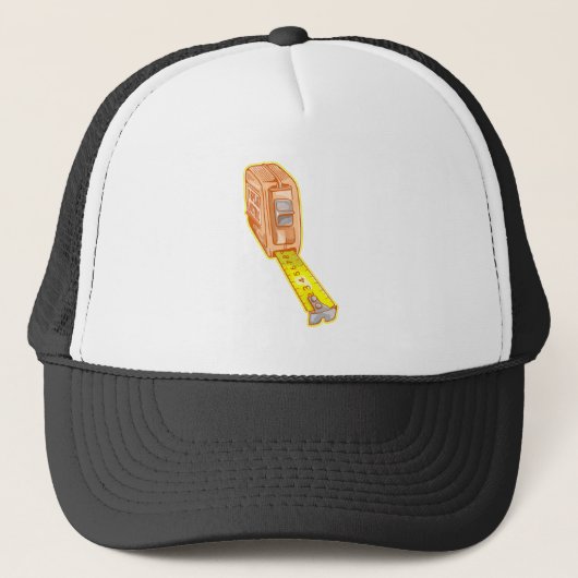Casquette Mesure de bande système de mesure (Devant)
