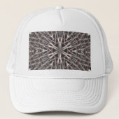 Casquette Métal Maillé Argent (Devant)