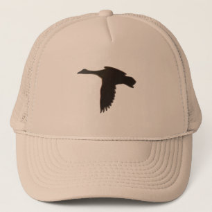 Casquette Métal noir - Canard colvert en vol