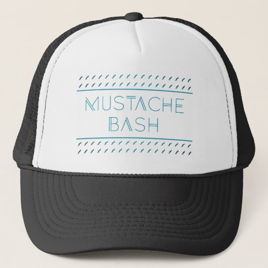 Casquette Métro Mustache Bash (Devant)
