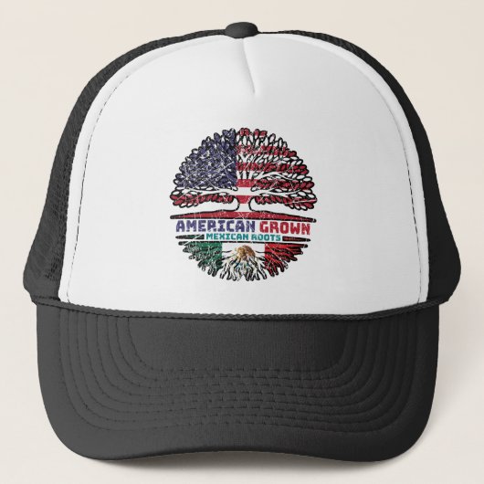 Casquette Mexico Mexican US American États-Unis Tree (Devant)