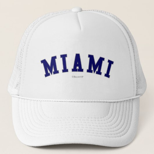 Casquette Miami (Devant)