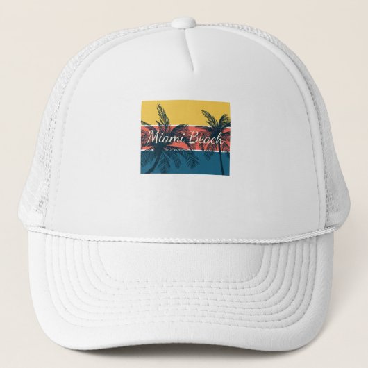 Casquette Miami Beach (Devant)