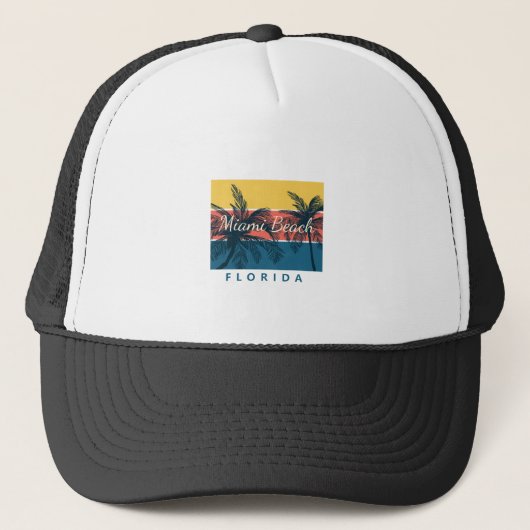 Casquette Miami Beach Floride (Devant)