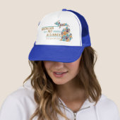 Casquette Michigan Empreintes de pattes Ballcap (En situation)