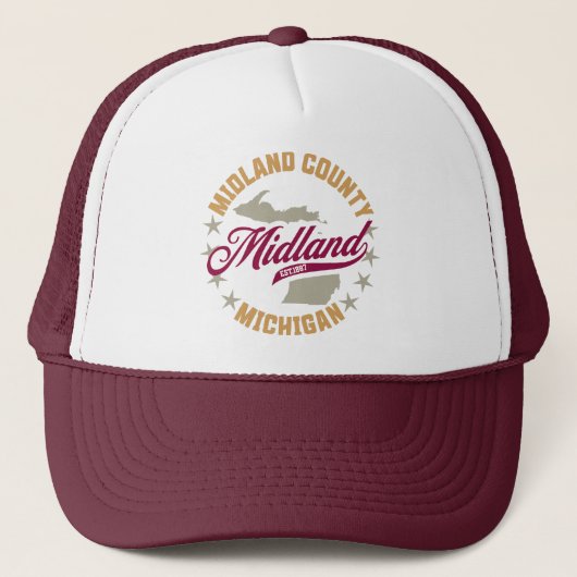 Casquette Midland, Michigan (Devant)