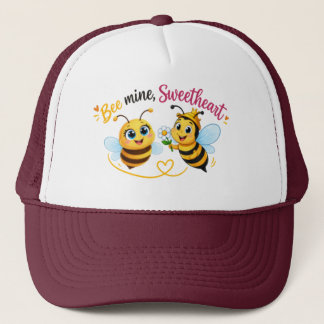 Casquette Mienne abeille, chéri – Joli couple d'abeilles rom