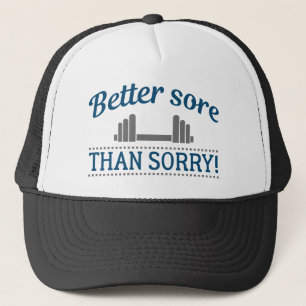 Casquette Mieux être courbaturé que désolé