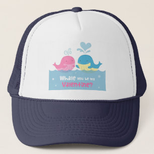 Casquette Mignon Baleine Tu Seras Mienne Saint Valentin Amou