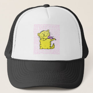 Casquette Mignon-Chaton-violoniste