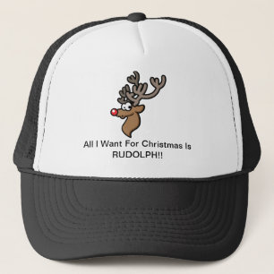 Casquette mignon de Noël pour des chasseurs de