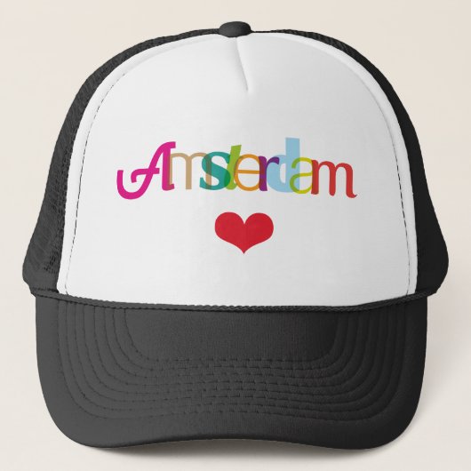 Casquette mignon de souvenir d'Amsterdam (Devant)
