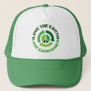 Casquette Mignon Love The Earth Activiste De l'environnement