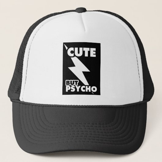 Casquette Mignon Mais Psycho (Devant)