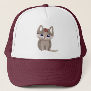 Casquette Mignon petit chaton simpliste