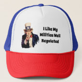 Casquette Milice bien réglementée (Devant)