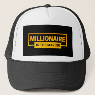 CASQUETTE MILLIONNAIRE EN TRAIN DE FAIRE