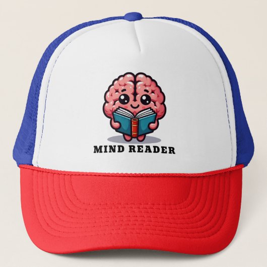 Casquette Mince Reader Funny Punny (Devant)