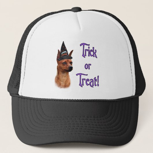 Casquette Miniature Pinscher Trick (Devant)