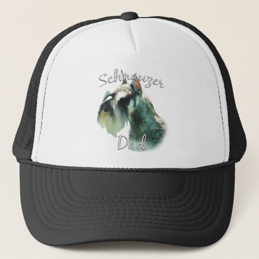Casquette Miniature Schnauzer Papa 2 (Devant)