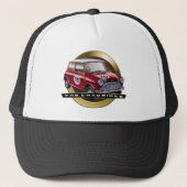 Casquette MiniCooper S rouge (Devant)
