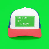 Casquette Minimalist Personalized Kissed by the Sun