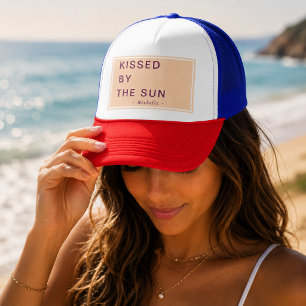 Casquette Minimaliste Personnalisé Embrassé par le Soleil
