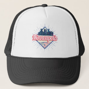 Casquette Minneapolis Minnesota USA Skyline États-Unis