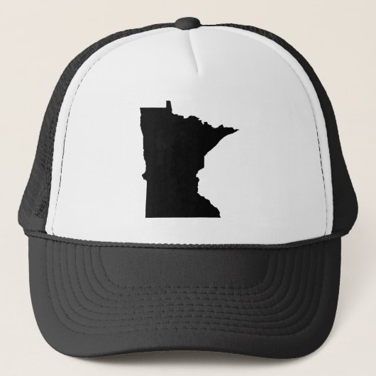 Casquette Minnesota en noir et blanc (Devant)