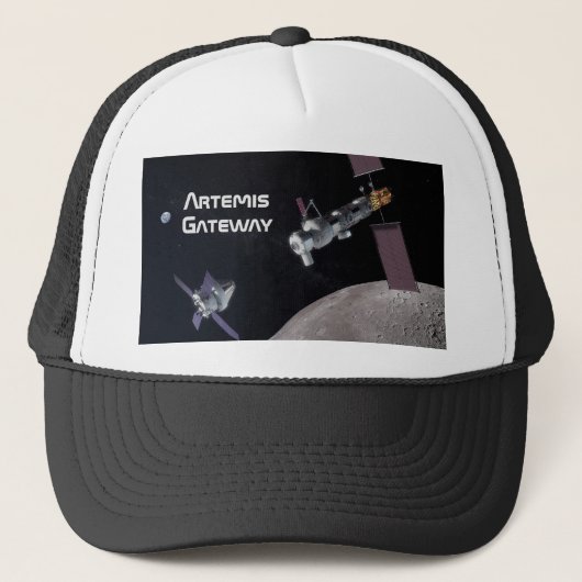 Casquette Mission Artemis Orion SLS Moon (Devant)