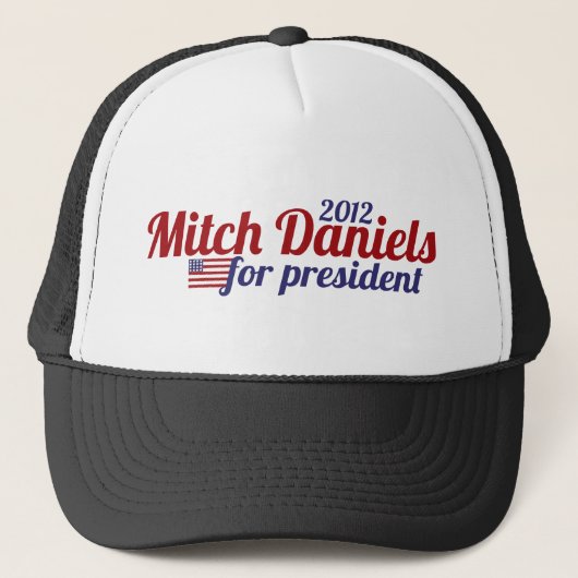 Casquette Mitch Daniels pour le président 2012 (Devant)