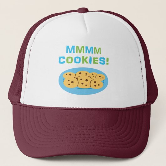 Casquette Mmmm Cookies ! (Devant)