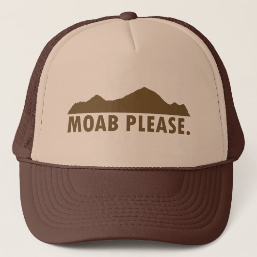 Casquette Moab S'Il Vous Plaît (Devant)