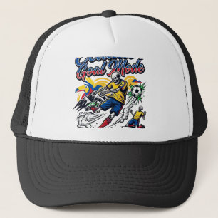 Casquette Mode de but Équateur Skeleton Striker Nations Dyna