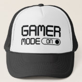 Casquette Mode Gamer activé (Devant)