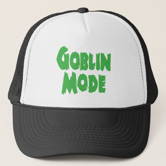 CASQUETTE MODE GOBLIN (Devant)