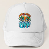 Casquette Mode Plage : Désactivé — Pourchassant un Dernier C (Devant)