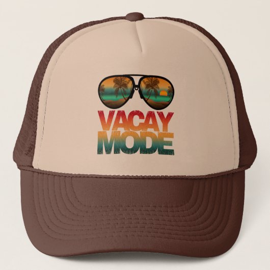 Casquette Mode Vacances (Devant)