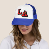 Casquette ・° Modèle - Cool LA Logo Stylish Trucker Hat§ ・° (En situation)