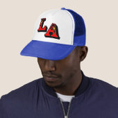 Casquette ・° Modèle - Cool LA Logo Stylish Trucker Hat§ ・° (En situation)