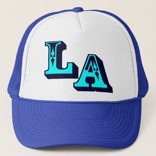 Casquette ・° Modèle - Cool LA Logo Stylish Trucker Hat§ ・° (Devant)