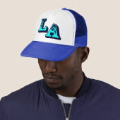 Casquette ・° Modèle - Cool LA Logo Stylish Trucker Hat§ ・° (En situation)