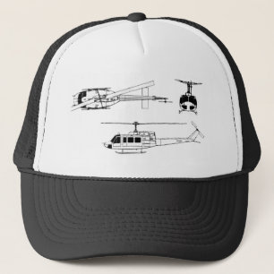 Casquette Modèle d'UH1 Huey (Iriquois)