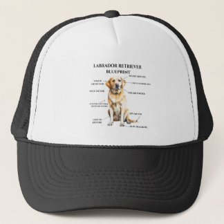 Casquette Modèle Funny Labrador Retriever