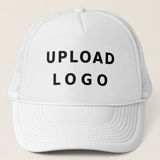 Casquette Modern Branded Promotional Business Logo – White (Devant)